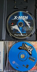 Fighting Game Bundle  X-Men Next Dimension And Project Justice (Dreamcast , PS2)