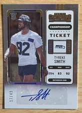 2022 Panini Contenders Championship Ticket AUTO #226 Tyreke Smith (RC) /49
