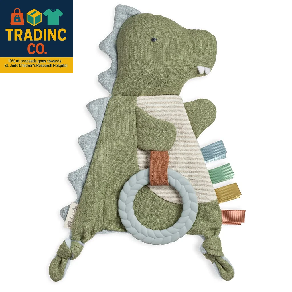 - Bitzy Crinkle Sensory Toy Dinosaur with Crinkle Sound for Babies & Toddlers -