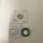 Buffalo 1/10 oz .999 Fine Silver Round and Bar Lot of 3