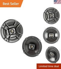 Dynamic Balance 6.5" Coaxial Marine Speakers - Certified for Boats  Cars