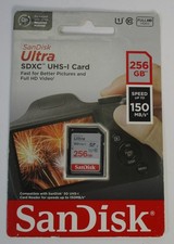 SanDisk 256GB Ultra SDXC UHS-I SD Memory Card