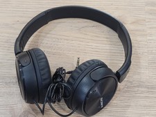 Sony MDR-ZX110NC Noise Cancelling Headphones MDRZX110NC Black Tested