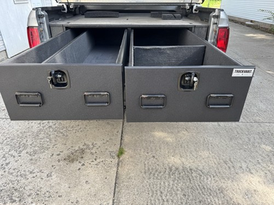 #ad Locking Tonneau Cover with Sliding Locking Toolbox for Ram 1500 5’7 Bed Size 1 $1000.00