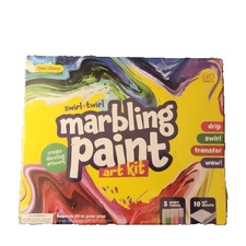 Marbling Paint Art Kit For Kids Arts Crafts For Girls Boys