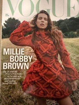 British VOGUE Dezember 2025   Millie Bobby Brown Cover   Stranger Things