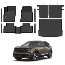 Floor Mats Custom for Nissan Kicks 2025 For Nissan Kicks 2025-2026 All Mats
