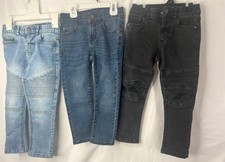 Boys Sz 4 Jeans Lot of 3 Assorted Brands