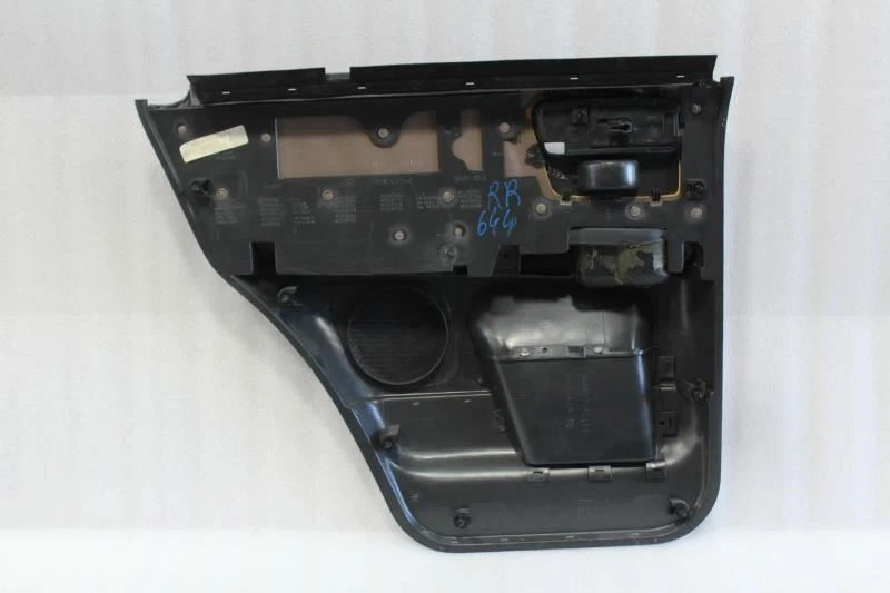 1995 1996 1997 CHEVROLET BLAZER RIGHT REAR DOOR TRIM PANEL GRAPHITE CLOTH - Image 4 of 4