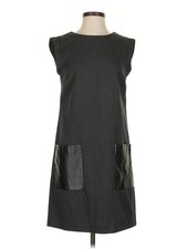 J.Crew Women Gray Casual Dress 2