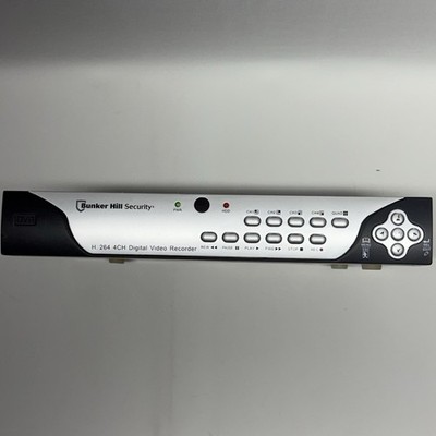 Bunker Hill Security 4-Channel Surveillance DVR Model 68332 UNTESTED