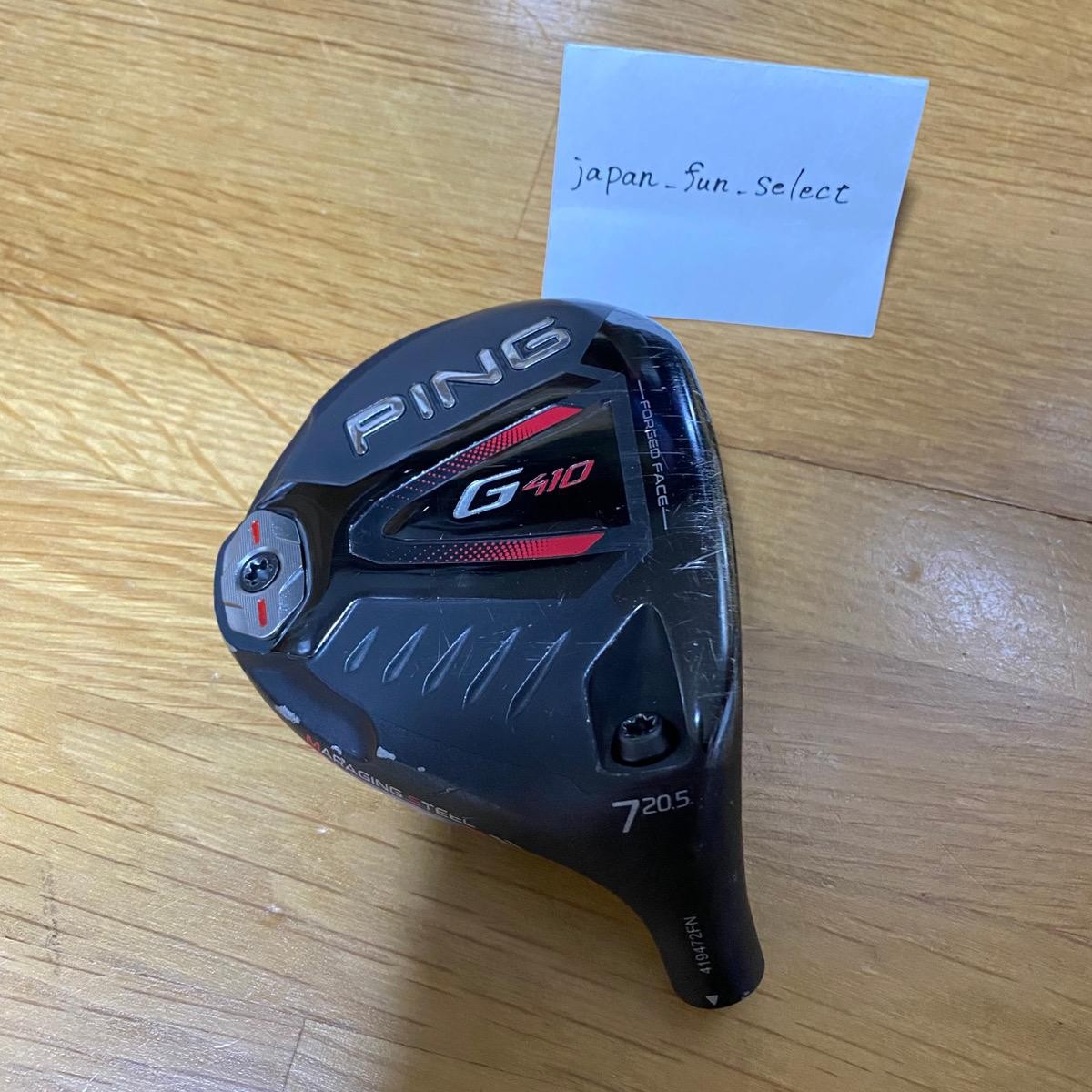 G410 Fairway PING 7W Ping 20.5° ALTA wood 42in Right-Handed Stiff