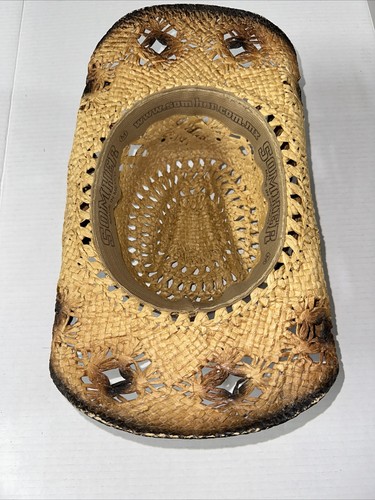 SOM HER MEXICO WESTERN COWGIRL COWBOY STRAW LIGHT WEIGHT HAT Medium - Picture 5 of 9