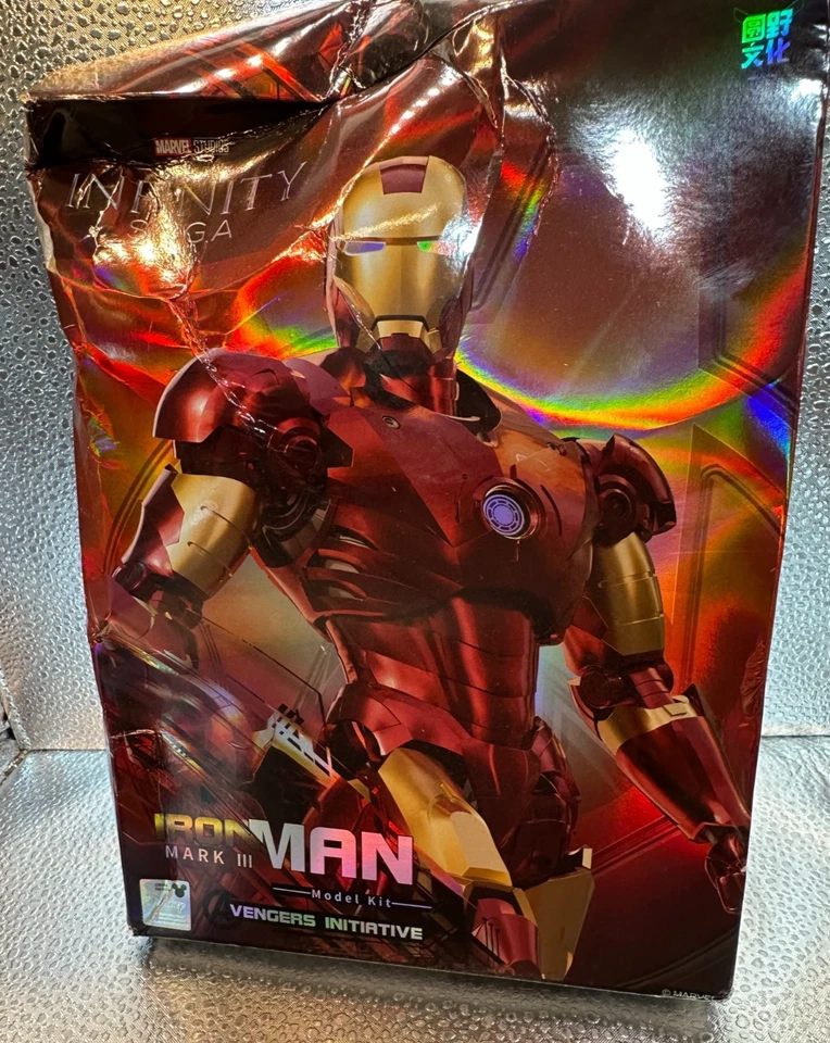 Fondjoy Marvel Studios Mark II Iron Man Model Kit 15cm 1/12 Scale Action Figure - Image 2 of 4
