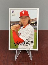 2021 Bowman Transcendent VIP Party Alec Bohm 1952 Redux Phillies /50 ABV-1952 RC