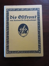 WWI GERMANY EASTERN FRONT FROM COURLAND TO CONSTANTINOPLE-  (TEXT IS OLD GERMAN)