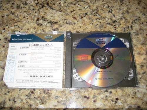 ARTURO TOSCANINI, TEATRO ALLA SCALA 2CD SET. Excellent! - Picture 2 of 4