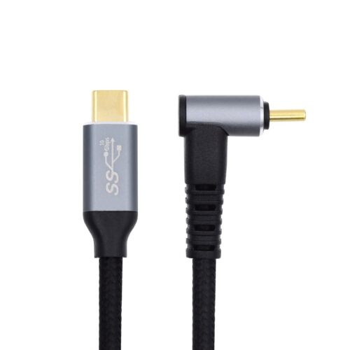 USB3.1 USB-C Type-C 90 Degree Up Down Angled Male to Straight Male 10Gbps Cable - Picture 27 of 58