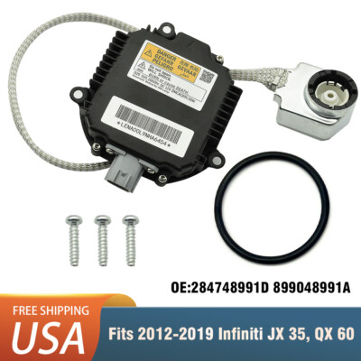  For 2012-19 Infiniti JX35 QX60 Xenon Ballast & Igniter HID Control Unit Module
