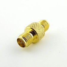 RP-SMA Female Plug to RP-SMA Female Male Pin RF Coax Connector Adapter Converter