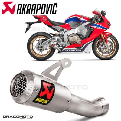 HONDA CBR 1000 RR 2017-2019 Pot échappement AKRAPOVIC Titane RC S-H10SO18-CBT - Photo 1/4