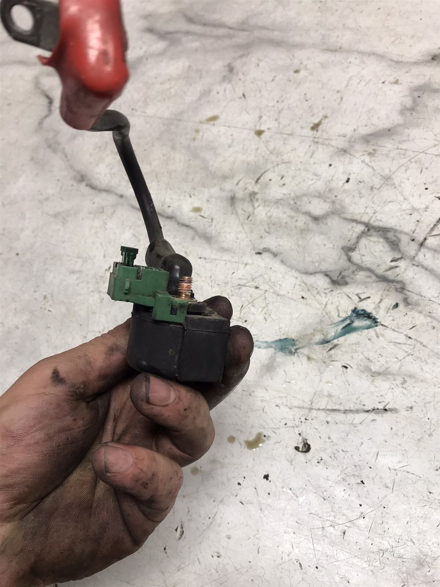 93 Kawasaki ZX 11 1100 ZX11 ZX1100 D Ninja starter solenoid relay