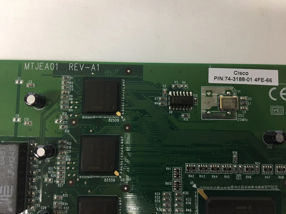 Placa Fast Ethernet Cisco PIX 4 Portas 10/100 74-3188-01 4FE-66 (MTJEA01) *USADA* - Imagem 4 de 4