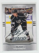 14/15 UD MVP Los Angeles Kings Slava Voynov Silver Script card #102
