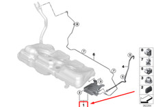 Filtre à carburant Mini MINI CLUBMAN