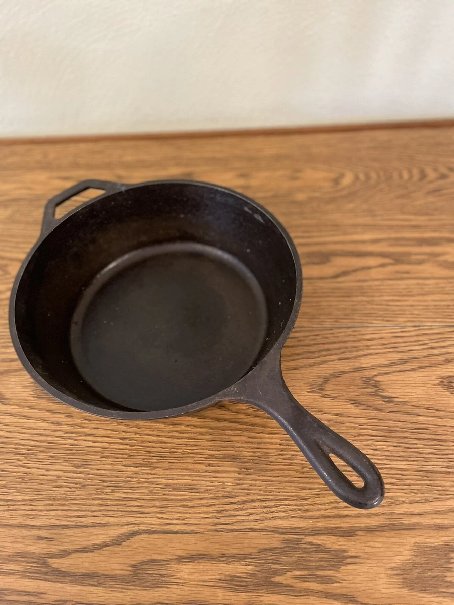 Vintage Lodge 10 Cast Iron #8CF Deep Chicken Fryer Skillet & Lid