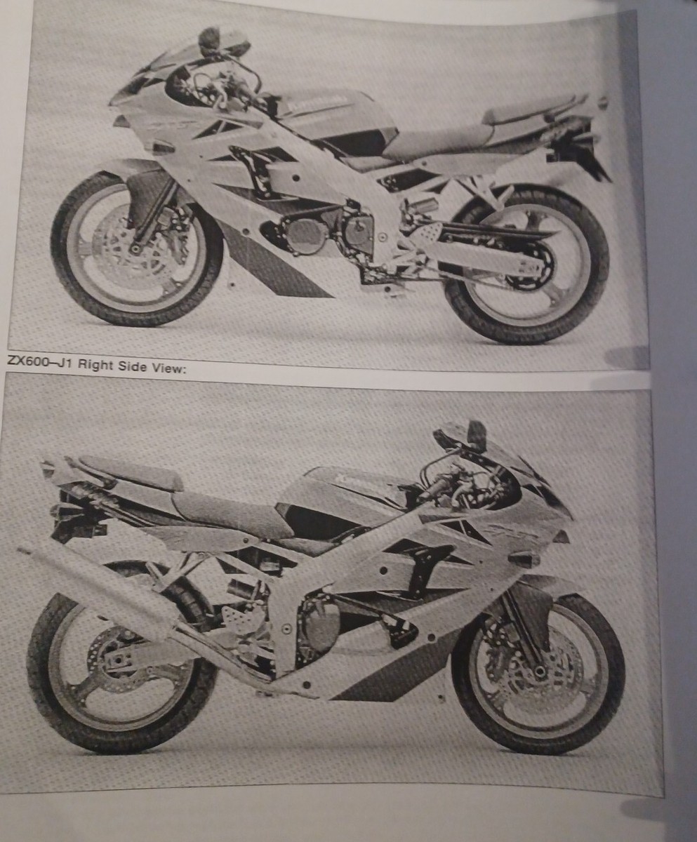 Kawasaki Ninja ZX-6R Manual From 2000-2002 | eBay
