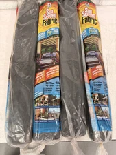 4 ROLLS BLACK Sun Screen Shade Fabric 6ft x 12 ft Each Roll for Patio Awning Etc