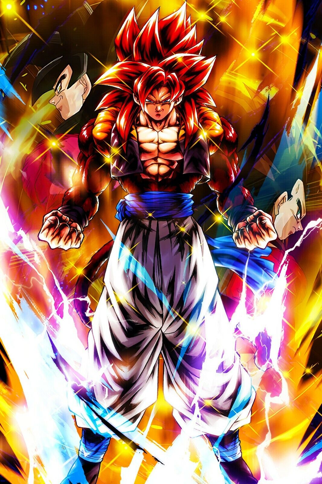 Gogeta Ssj4  Dragon ball super manga, Dragon ball artwork, Dragon