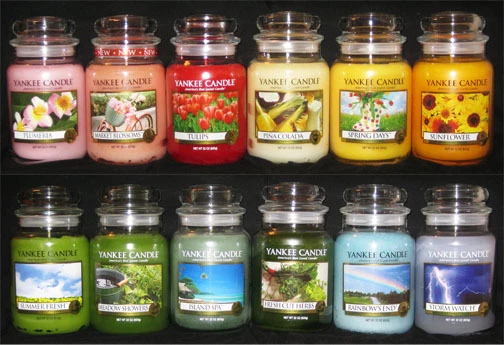 Yankee Candle - (1) 22 oz Jar - SPRING & SUMMER SCENTS - RARE & RETIRED!!