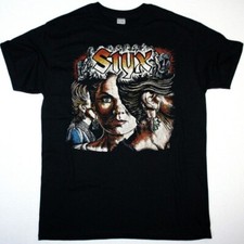 STYX band MAN OF MIRACLES Heavy Cotton Black T Shirt For Men CS263