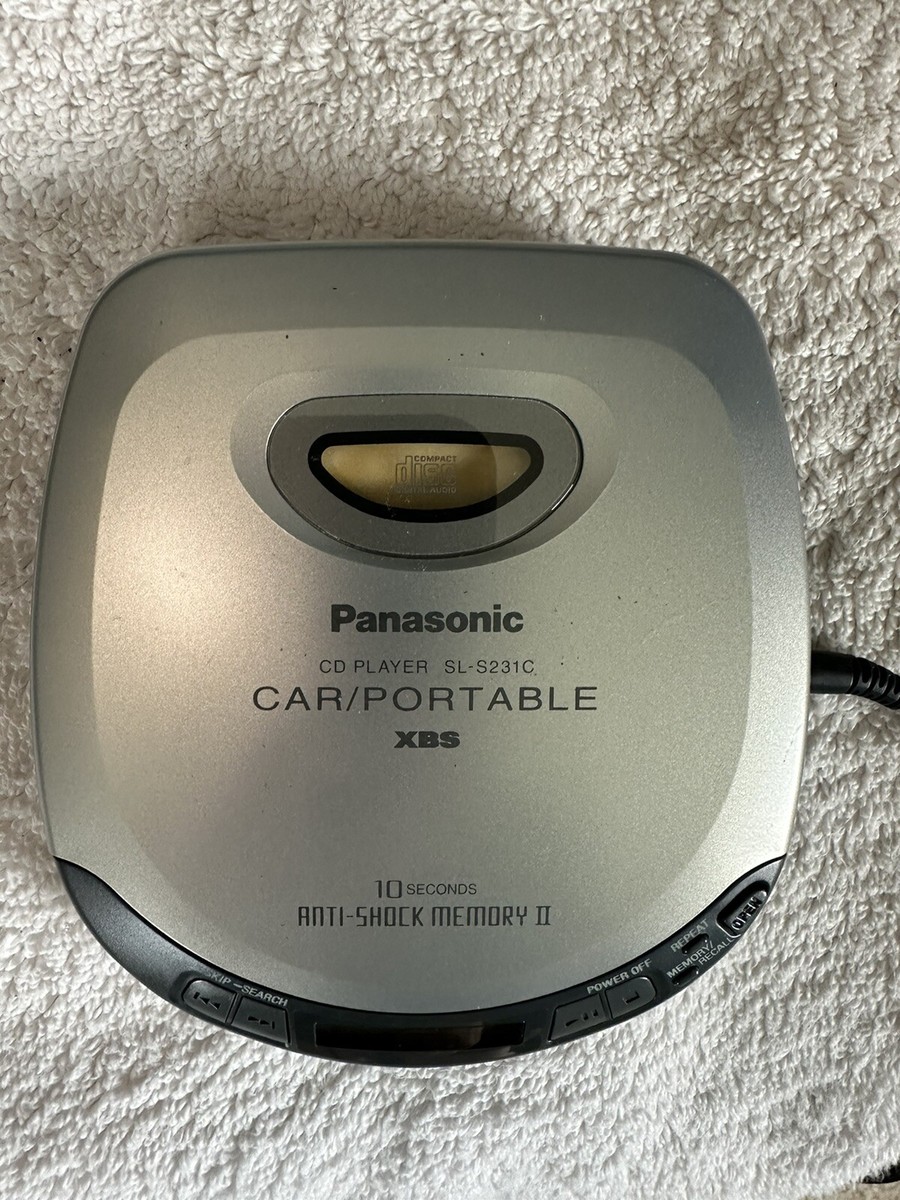 Panasonic ポータブルCDカープレーヤー SL-S231c　本体 Panasonic ポータブルCDカープレーヤー SL-S231c 本体 Panasonic