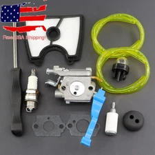 Carburetor For Husqvarna Leaf Blower 125B 581798001 545081811 with Fuel Line Kit
