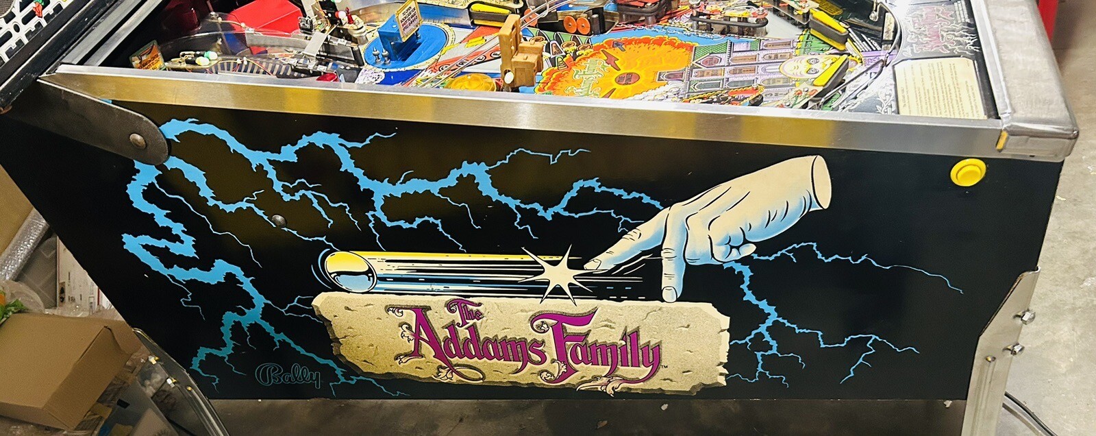 BALLY ADDAMS FAMILY PINBALL MACHINE NICE LEDs eBay