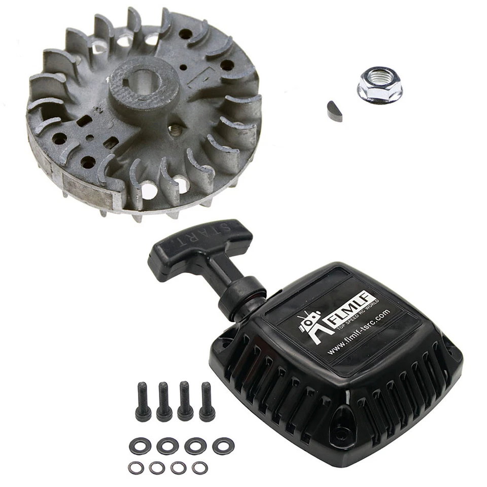 Pull Start and Flywheel For 23cc-36cc Fit 1/5 HPI BAJA LOSI  GOPED REDCAT - Image 4 of 4