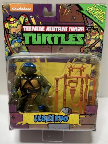 New Teenage Mutant Ninja Turtles 1988 Classic Collection Leonardo Action Figure