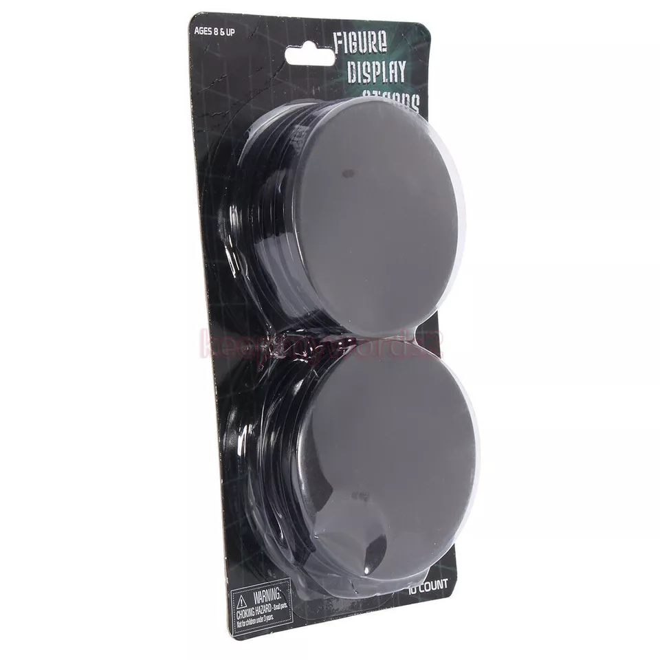 10PCS NECA Action Figure Display Stands Clear Base Fits Most 6" to 8" Model Toy - Image 4 of 4