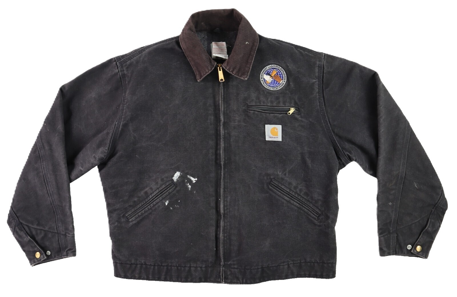 Carhartt ￼デトロイトジャケット￼ detroit jacket j01 USA製 carhartt デトロイト ジャケット J01 黒 フェード