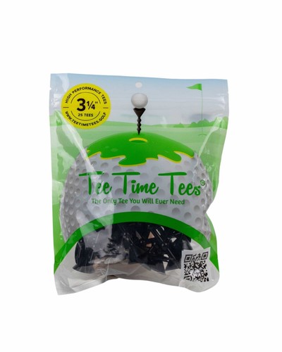 "Bubble Golf Tees" 25 Per Bag (Multi Color, Black or Pink) USGA ALL IN ONE TEE - Picture 4 of 14