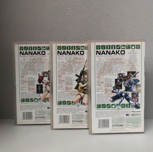 NANAKO MANUALE DI GENETICA CRIMINALE VHS DYNAMICS COMPLETA RARA - Picture 3 of 7