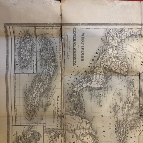 Antique Map 1894 West Indies And Central America Bradley And Bro Phila Pa - Picture 6 of 16