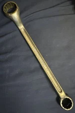 Vintage Bonney 7/8”x 15/16” Offset Box-End Wrench No. 2809, ca. 1930, USA
