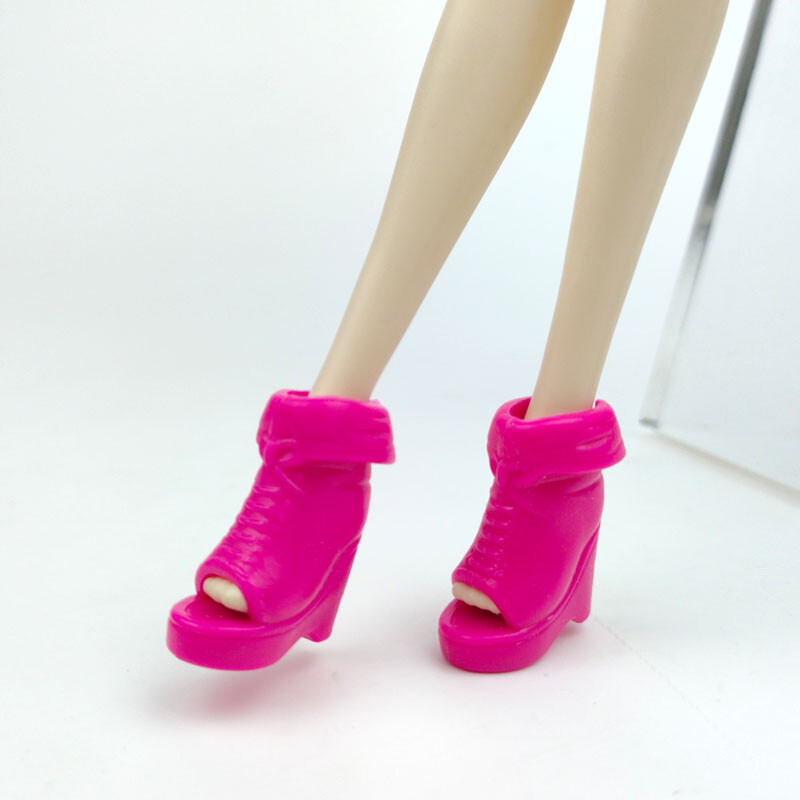 5pair/lot Mix Color Random High Heels Sandals Shoes For 11.5 - Foto 6