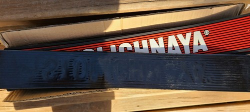 Stolichnaya Rubber Drip BAR MAT Drink Rail 24" x 3.25” Stoli - Picture 4 of 4