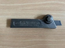 LARGE #21 WILLIAMS SHAPER LATHE CUT-OFF TOOL HOLDER (EXCELLENT!)