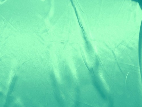 Toller SEAFOAM AQUA Poly Seidenoptik leichter federfester Stoff oder Futter - Bild 2 von 3